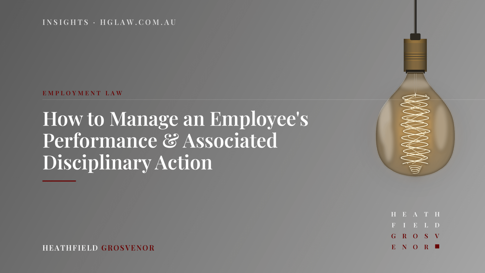 How to manage an employee’s performance